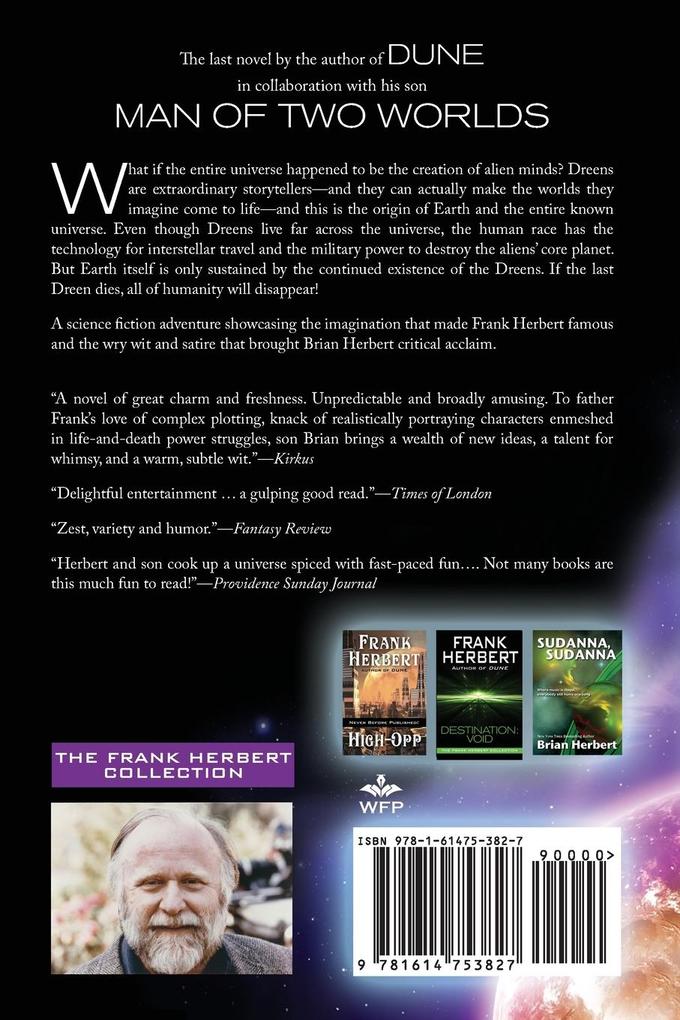 Weitere Ansicht: Man of Two Worlds | Brian Herbert, Frank Herbert