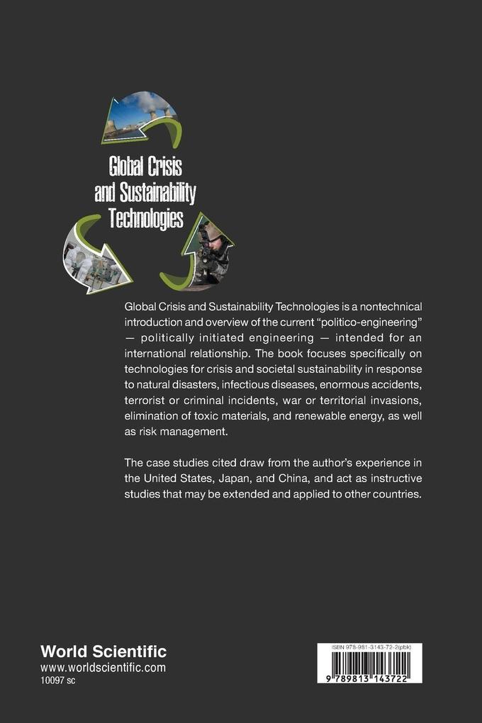 Weitere Ansicht: GLOBAL CRISIS AND SUSTAINABILITY TECHNOLOGIES | Uchino Kenji