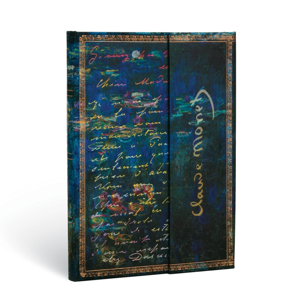 Weitere Ansicht: Monet, Water Lilies (Embellished Manuscripts Collection) Midi Lined Hardcover Journal | Paperblanks