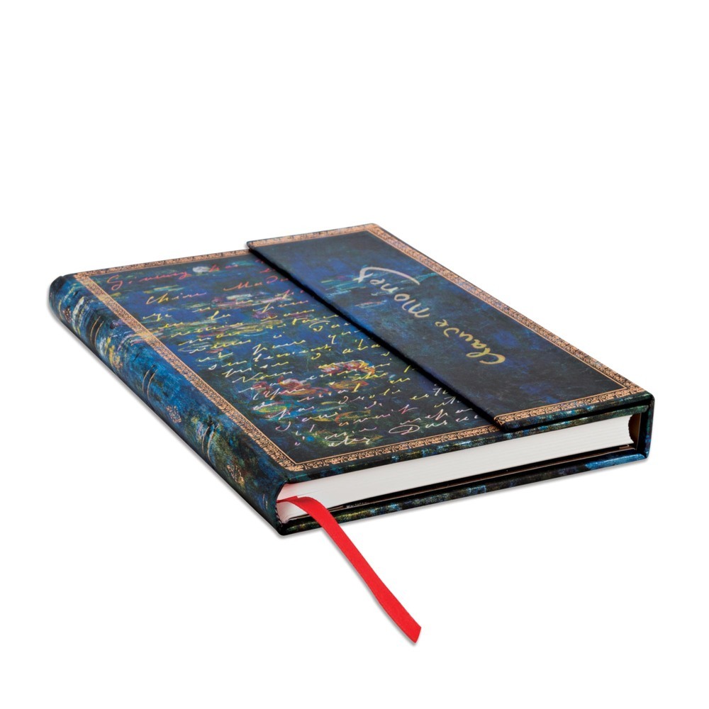 Weitere Ansicht: Monet, Water Lilies (Embellished Manuscripts Collection) Midi Lined Hardcover Journal | Paperblanks