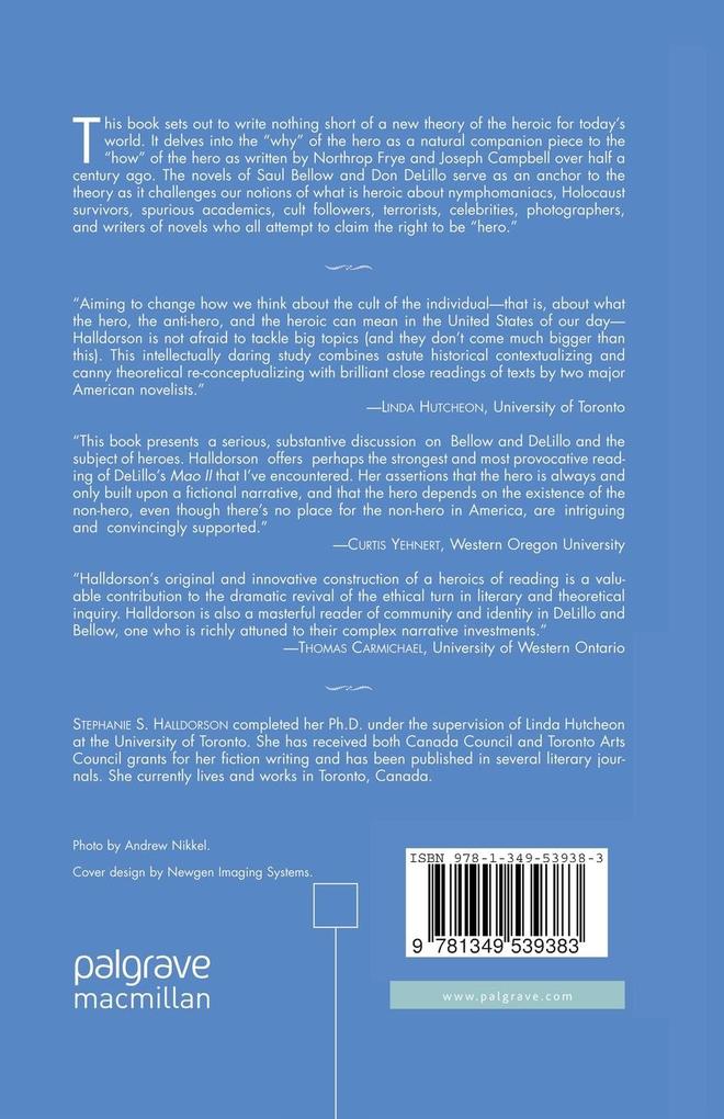 Weitere Ansicht: The Hero in Contemporary American Fiction | S. Halldorson