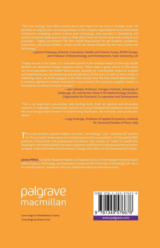 Weitere Ansicht: The New Health Bioeconomy | James Mittra