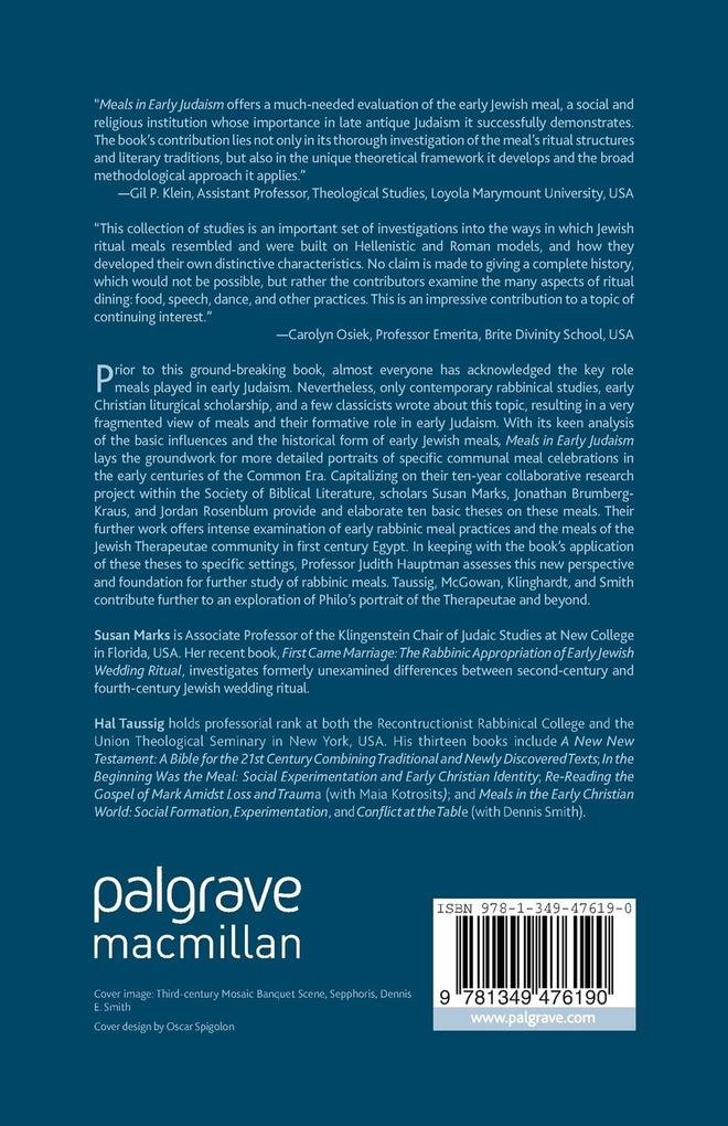 Weitere Ansicht: Meals in Early Judaism