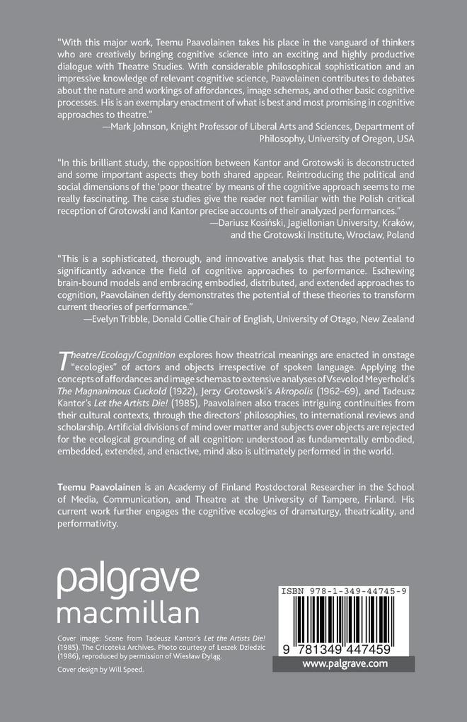 Weitere Ansicht: Theatre/Ecology/Cognition | T. Paavolainen