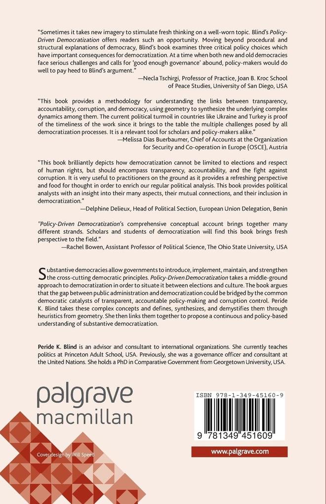 Weitere Ansicht: Policy-Driven Democratization | Peride K. Blind