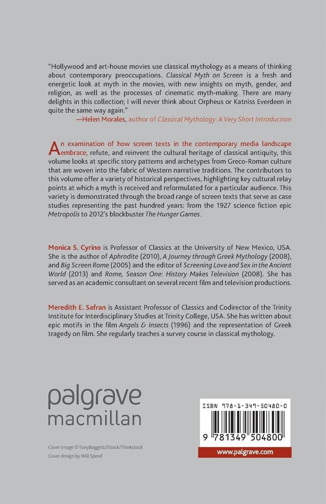 Weitere Ansicht: Classical Myth on Screen