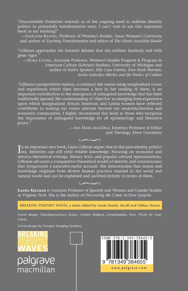 Weitere Ansicht: Unassimilable Feminisms | L. Gillman