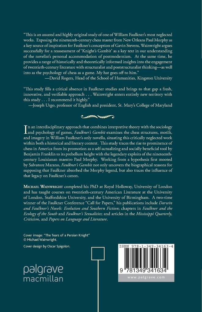 Weitere Ansicht: Faulkner's Gambit | M. Wainwright