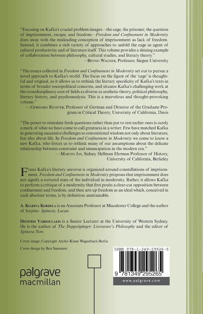 Weitere Ansicht: Freedom and Confinement in Modernity