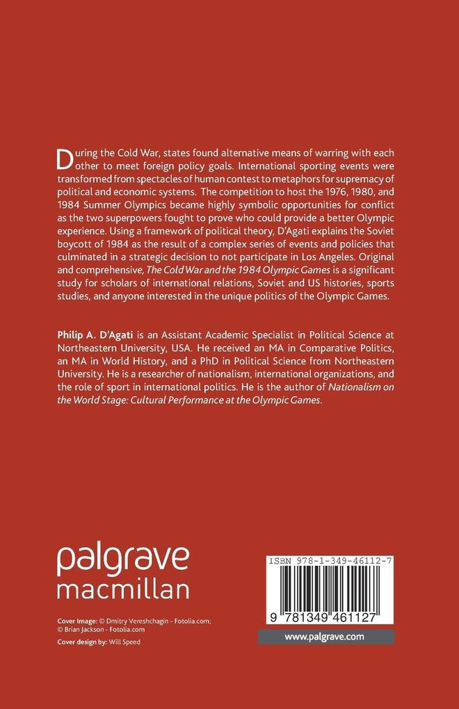Weitere Ansicht: The Cold War and the 1984 Olympic Games | Philip DAgati, Philip D'Agati