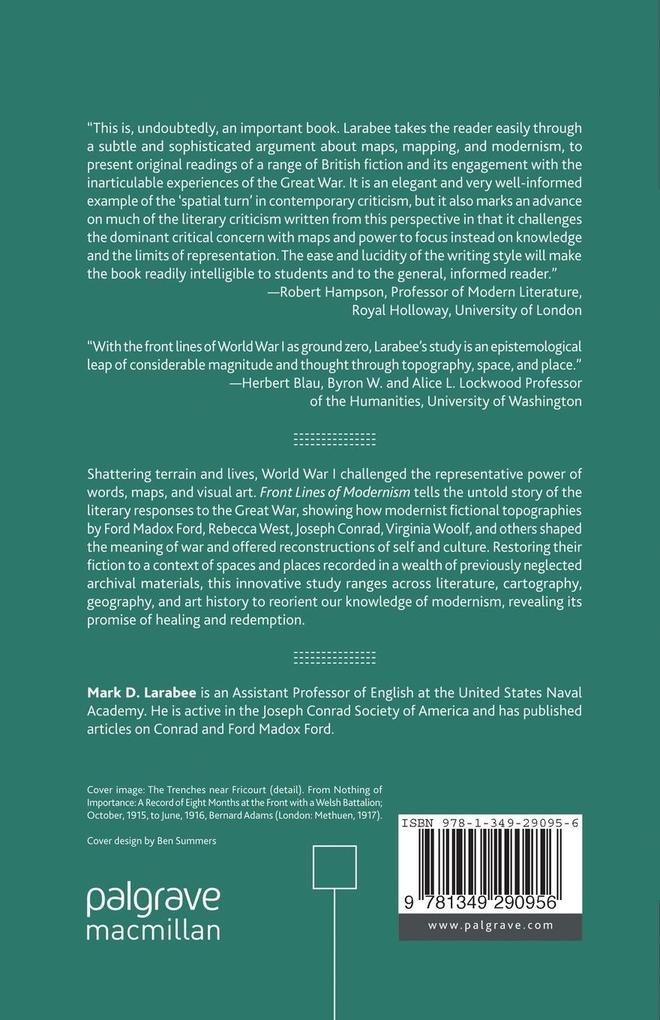 Weitere Ansicht: Front Lines of Modernism | M. Larabee
