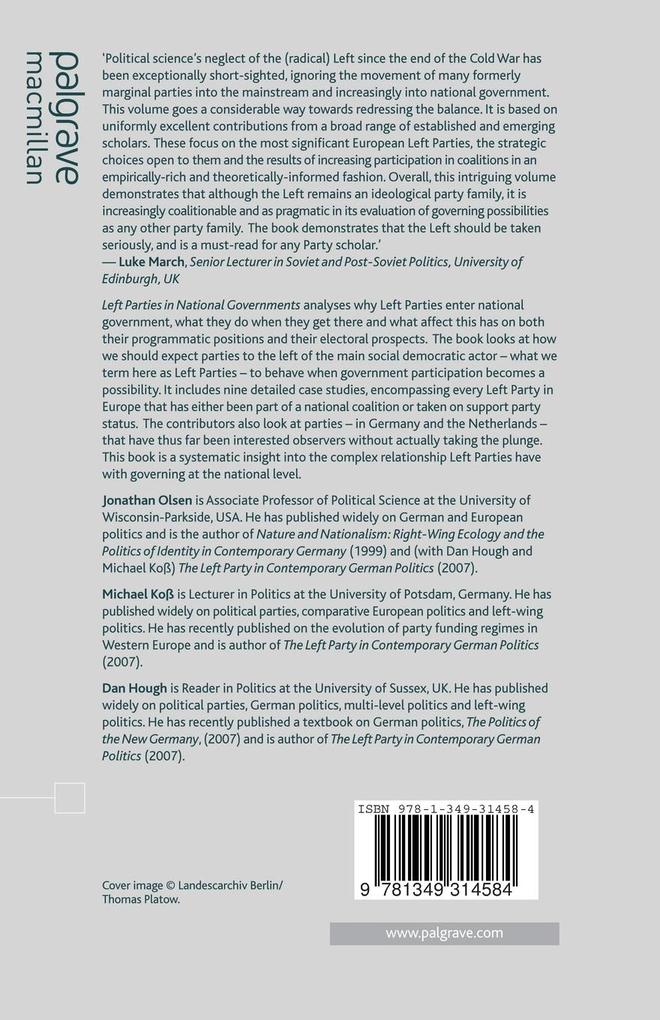 Weitere Ansicht: Left Parties in National Governments