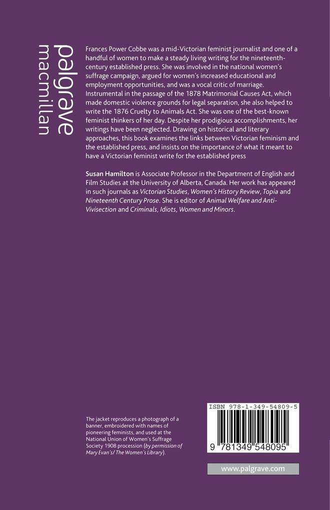 Weitere Ansicht: Frances Power Cobbe and Victorian Feminism | Susan Hamilton