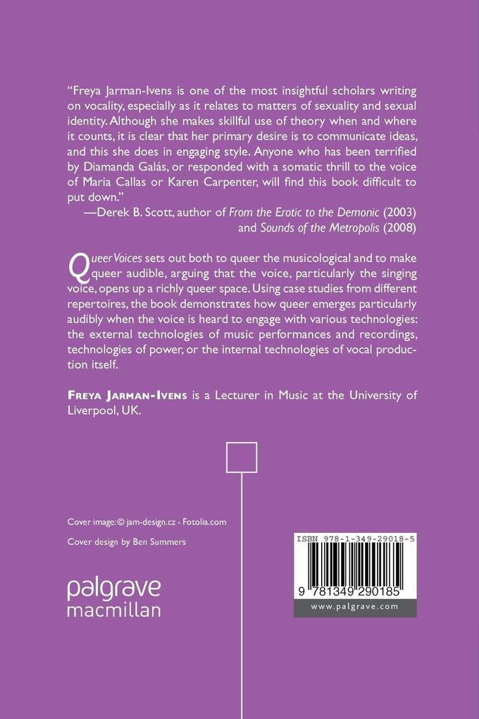 Weitere Ansicht: Queer Voices | F. Jarman-Ivens