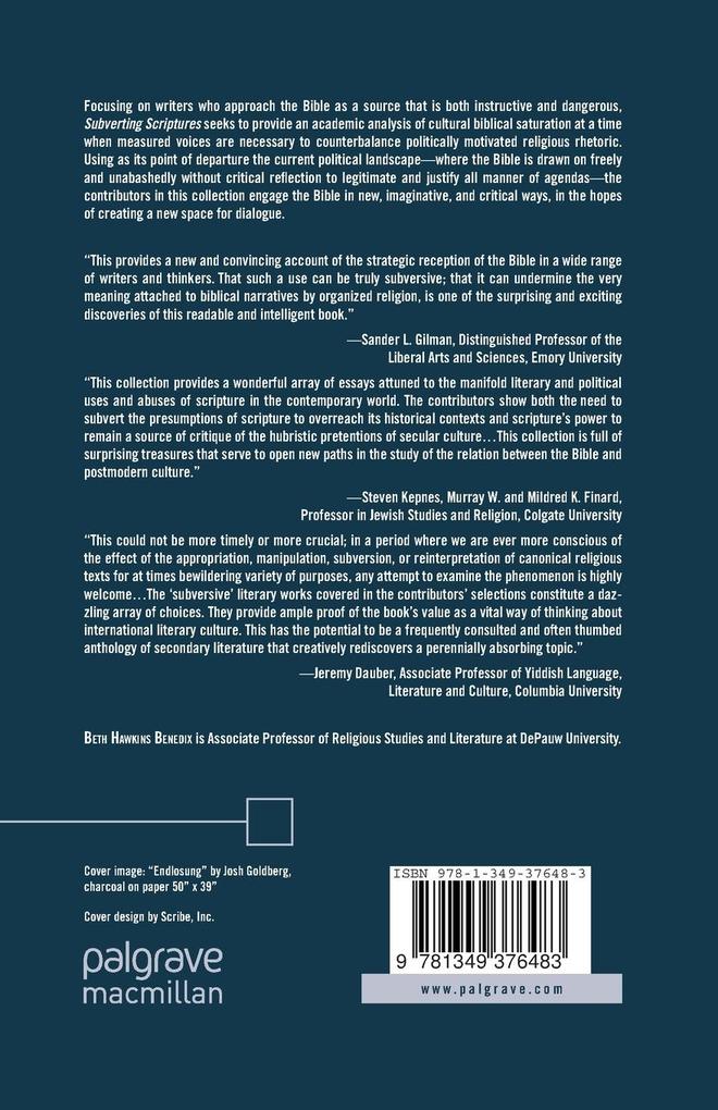 Weitere Ansicht: Subverting Scriptures