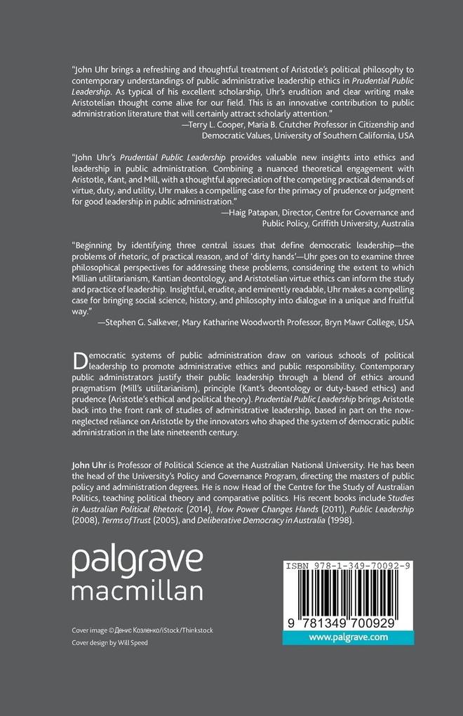 Weitere Ansicht: Prudential Public Leadership | J. Uhr