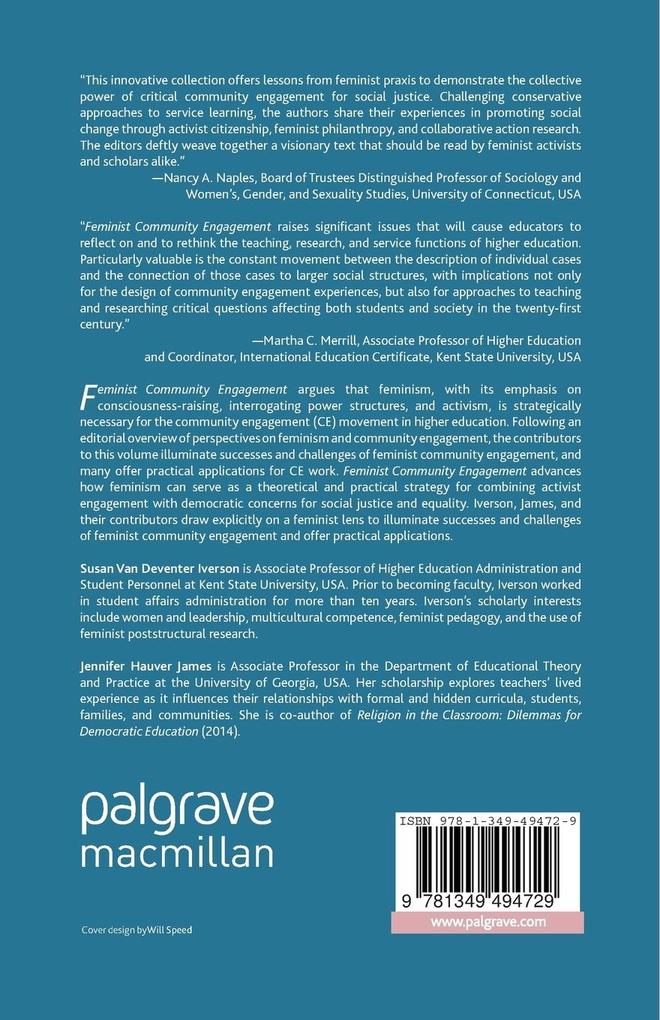 Weitere Ansicht: Feminist Community Engagement