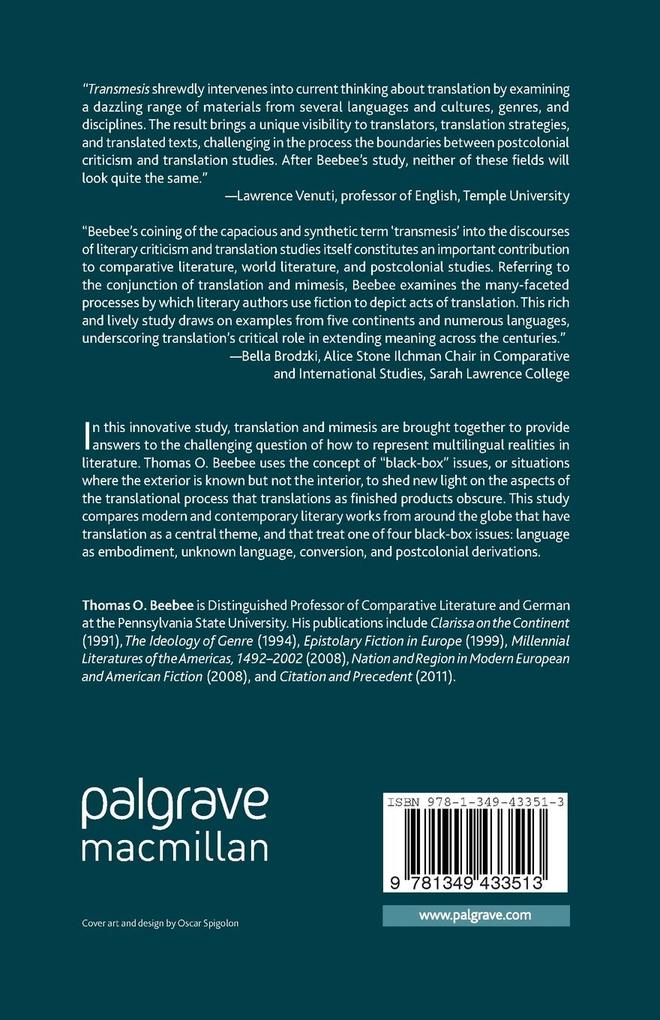 Weitere Ansicht: Transmesis | Thomas O. Beebee