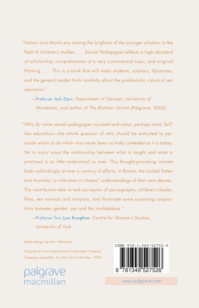 Weitere Ansicht: Sexual Pedagogies