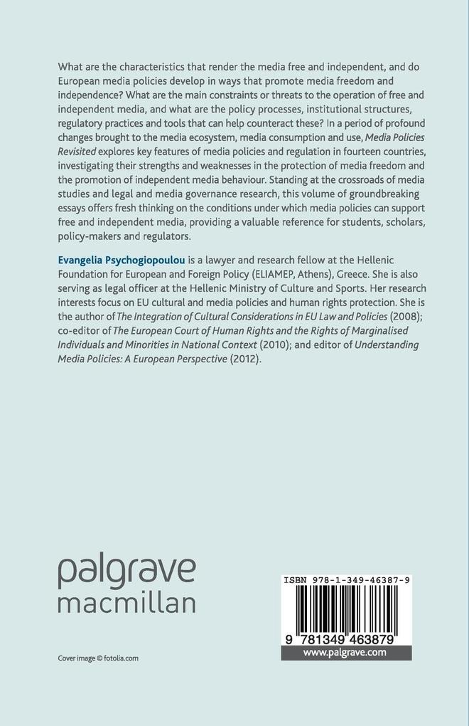 Weitere Ansicht: Media Policies Revisited