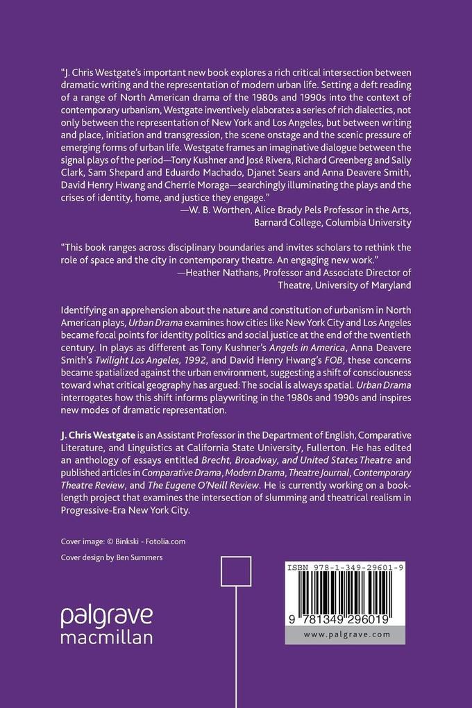 Weitere Ansicht: Urban Drama | J. Chris Westgate