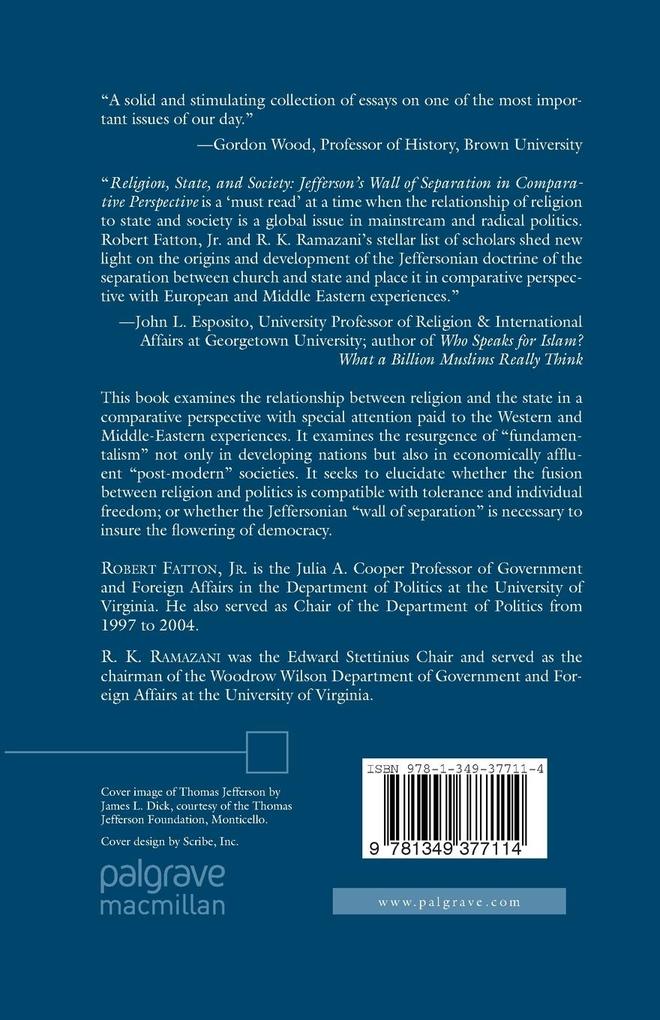 Weitere Ansicht: Religion, State, and Society | R. Ramazani