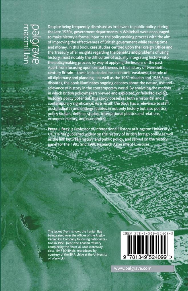 Weitere Ansicht: Using History, Making British Policy | P. Beck