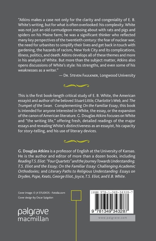 Weitere Ansicht: E. B. White | G. Atkins