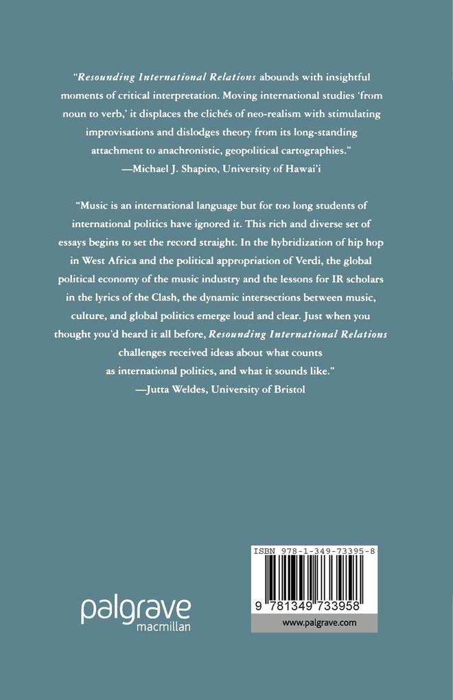 Weitere Ansicht: Resounding International Relations