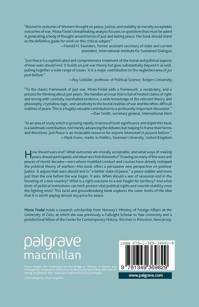 Weitere Ansicht: Just Peace | M. Fixdal