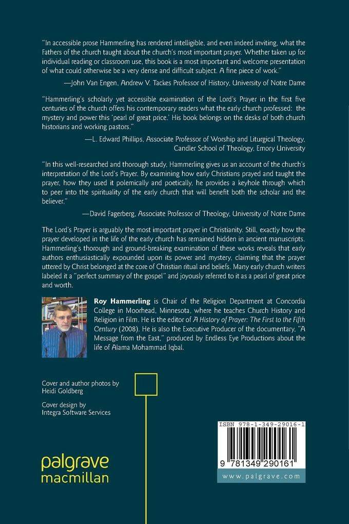 Weitere Ansicht: The Lord's Prayer in the Early Church | R. Hammerling