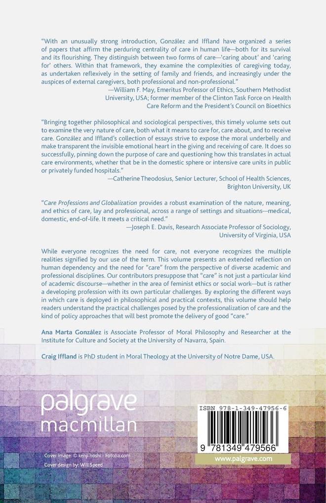 Weitere Ansicht: Care Professions and Globalization