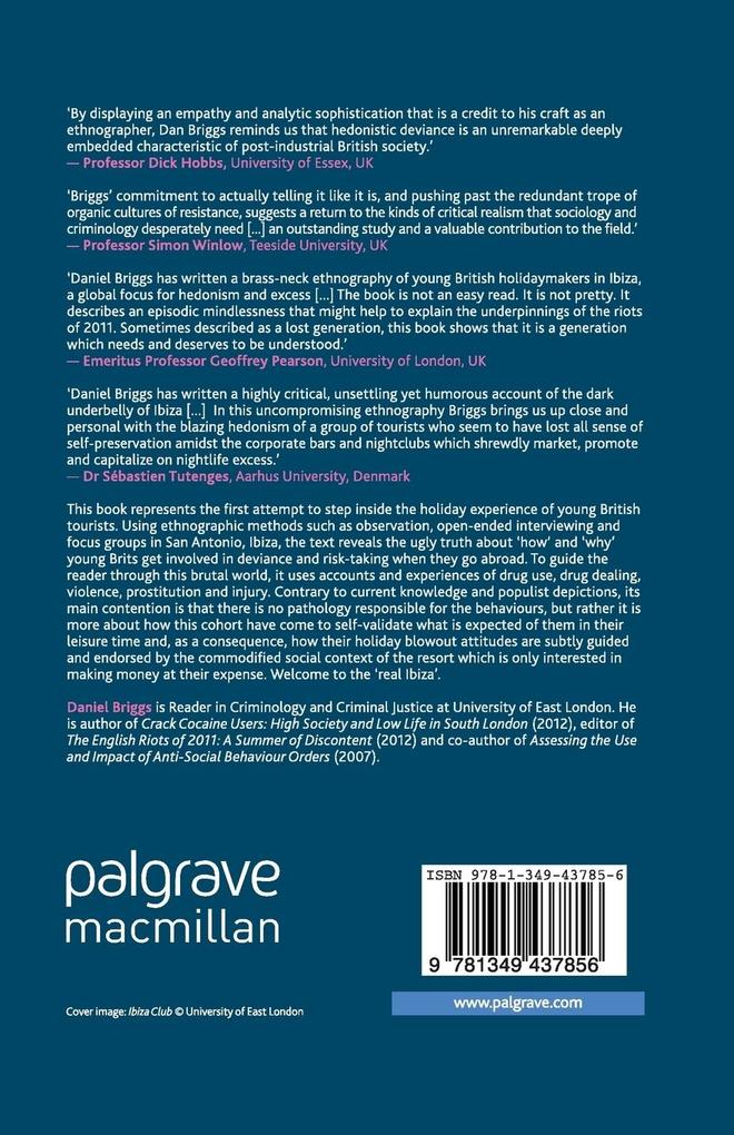 Weitere Ansicht: Deviance and Risk on Holiday | D. Briggs