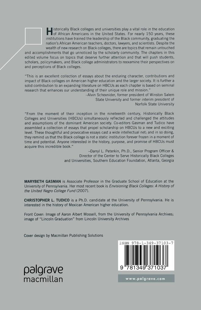 Weitere Ansicht: Historically Black Colleges and Universities