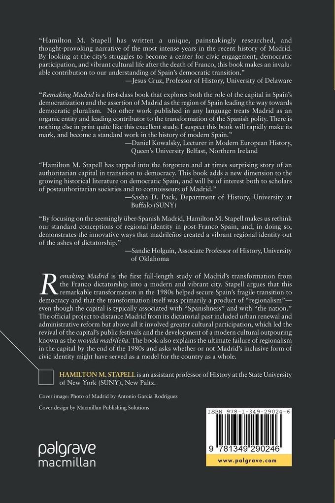Weitere Ansicht: Remaking Madrid | H. Stapell
