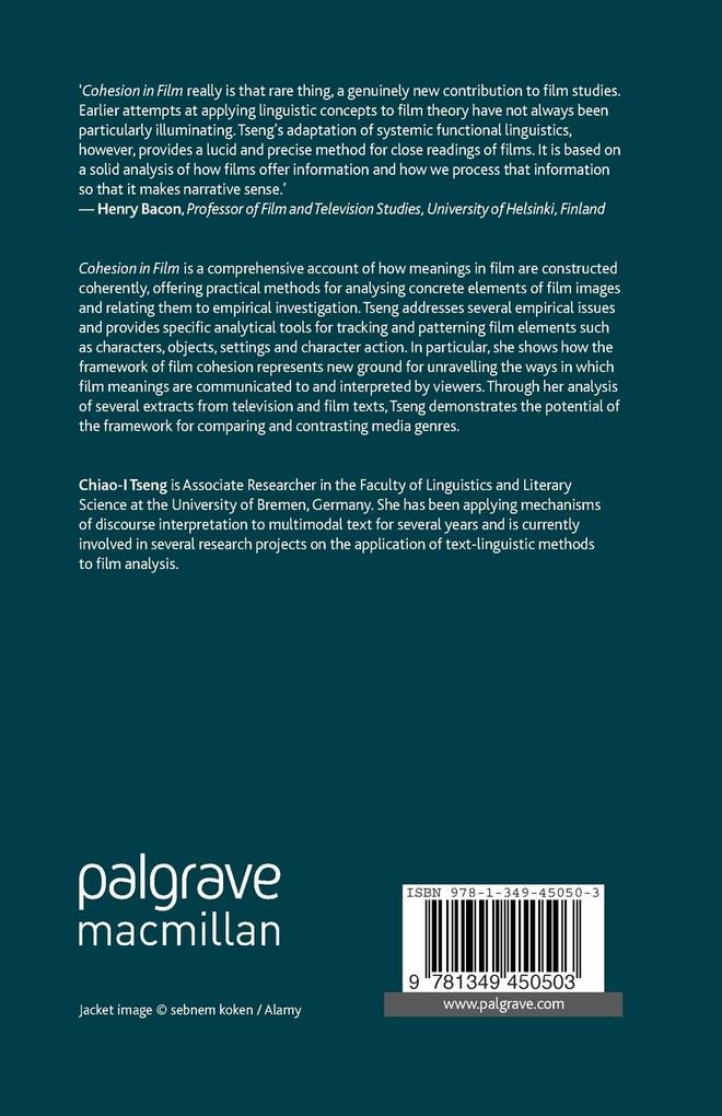 Weitere Ansicht: Cohesion in Film | C. Tseng