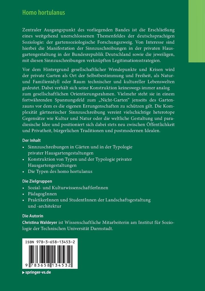 Weitere Ansicht: Homo hortulanus | Christina Waldeyer