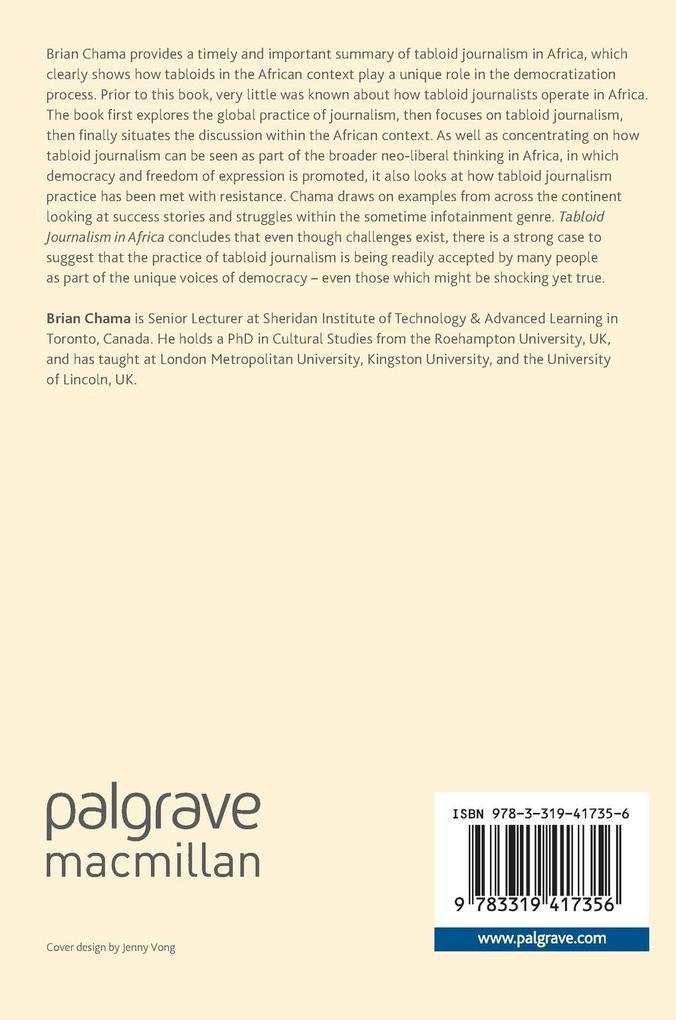 Weitere Ansicht: Tabloid Journalism in Africa | Brian Chama