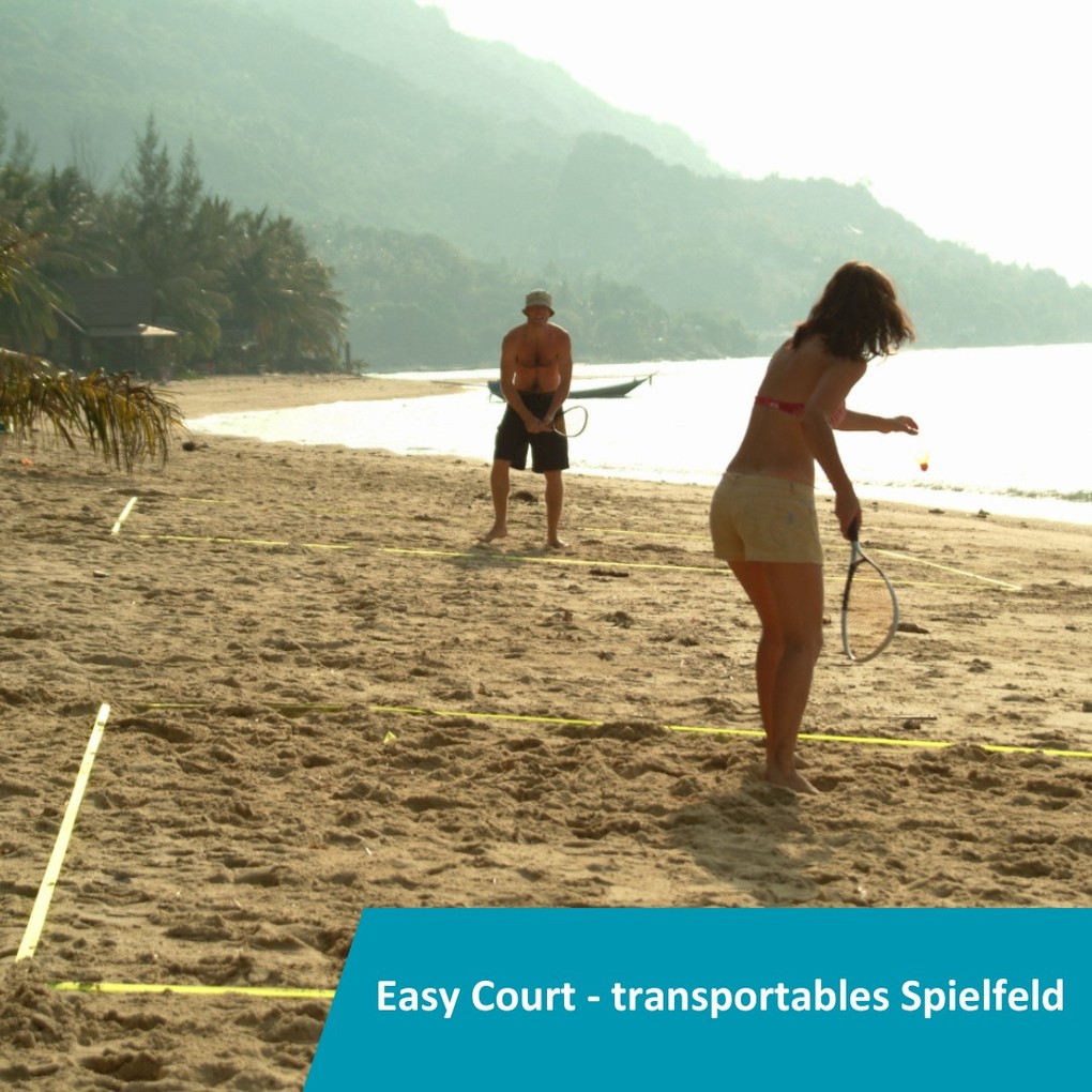 Weitere Ansicht: Speedminton 400433 - Easy Court basic, Spielfeld Band