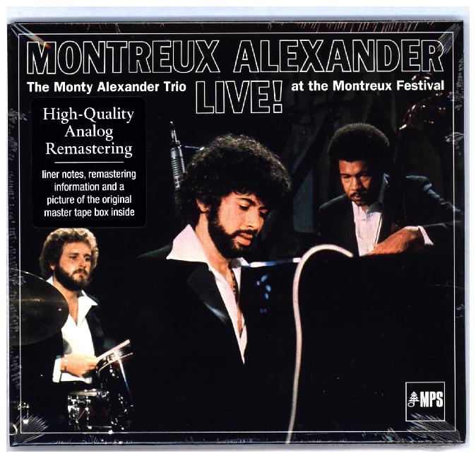 Produktbild: Montreux Alexander-Live! At The Montreux Festival | Monty Trio Alexander