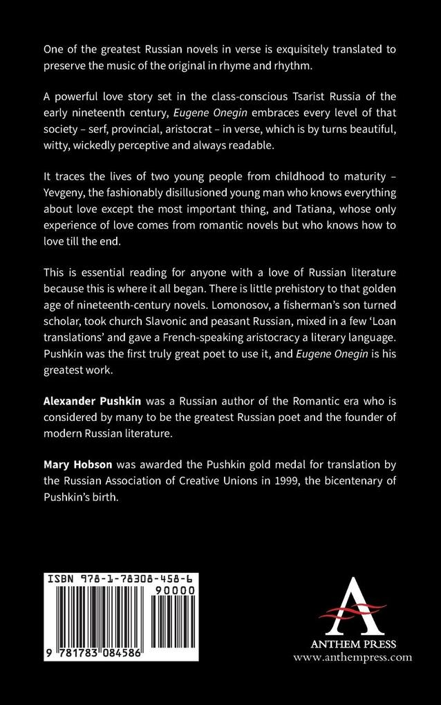 Weitere Ansicht: Eugene Onegin | Alexander Pushkin