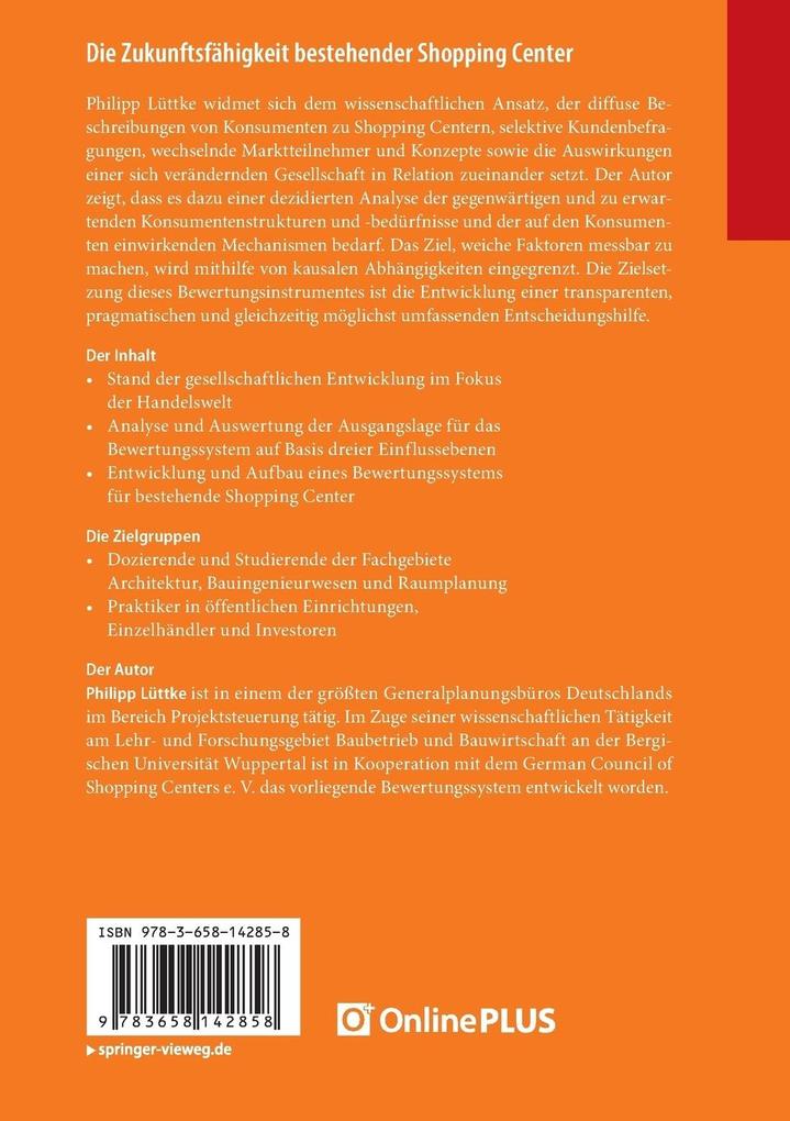 Weitere Ansicht: Die Zukunftsfähigkeit bestehender Shopping Center | Philipp Lüttke