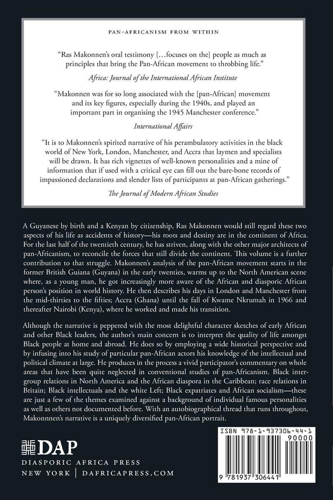 Weitere Ansicht: Pan-Africanism from Within | Ras Makonnen