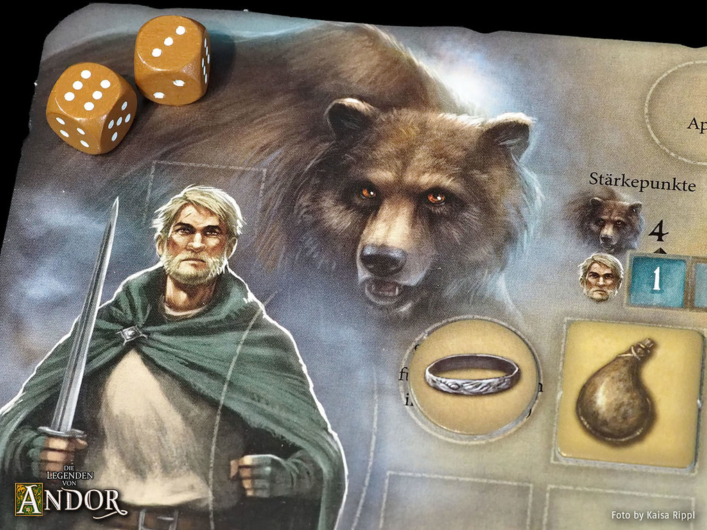 Weitere Ansicht: Die Legenden von Andor - Erweiterung - Dunkle Helden | Michael Menzel