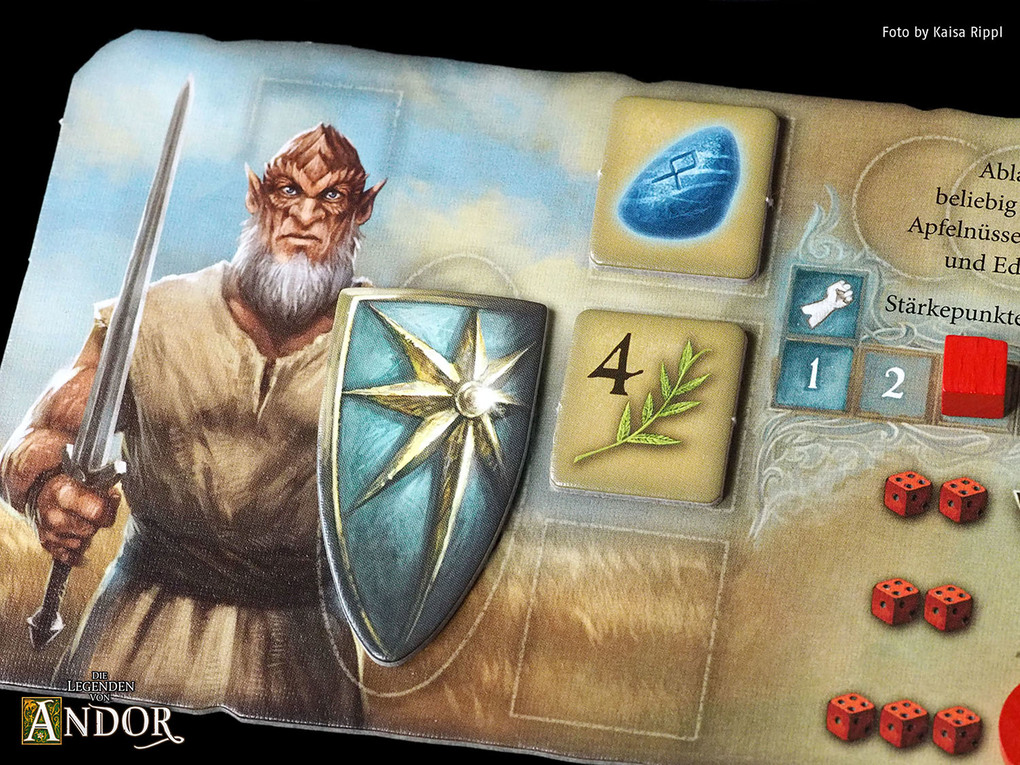 Weitere Ansicht: Die Legenden von Andor - Erweiterung - Dunkle Helden | Michael Menzel