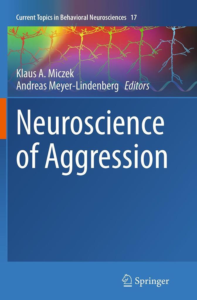Produktbild: Neuroscience of Aggression