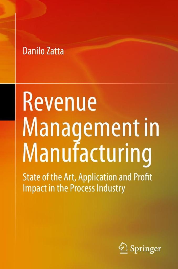Produktbild: Revenue Management in Manufacturing | Danilo Zatta