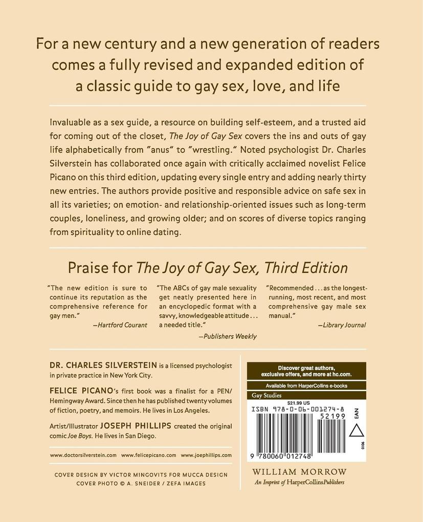 Weitere Ansicht: Joy of Gay Sex, The | Charles Silverstein, Felice Picano