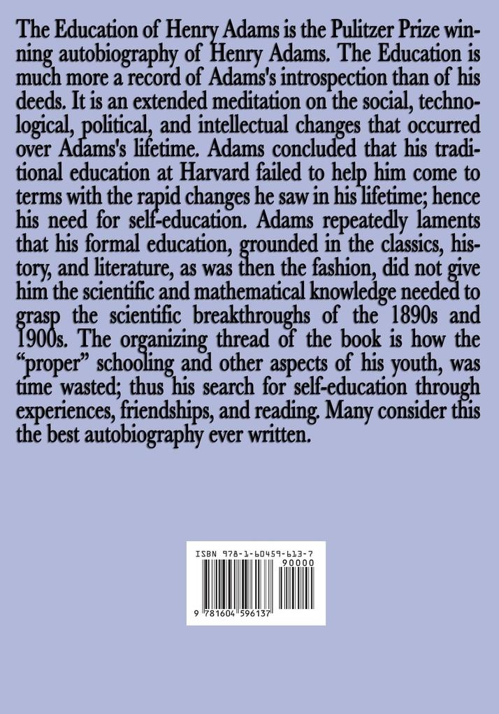 Weitere Ansicht: The Education of Henry Adams | Henry Adams
