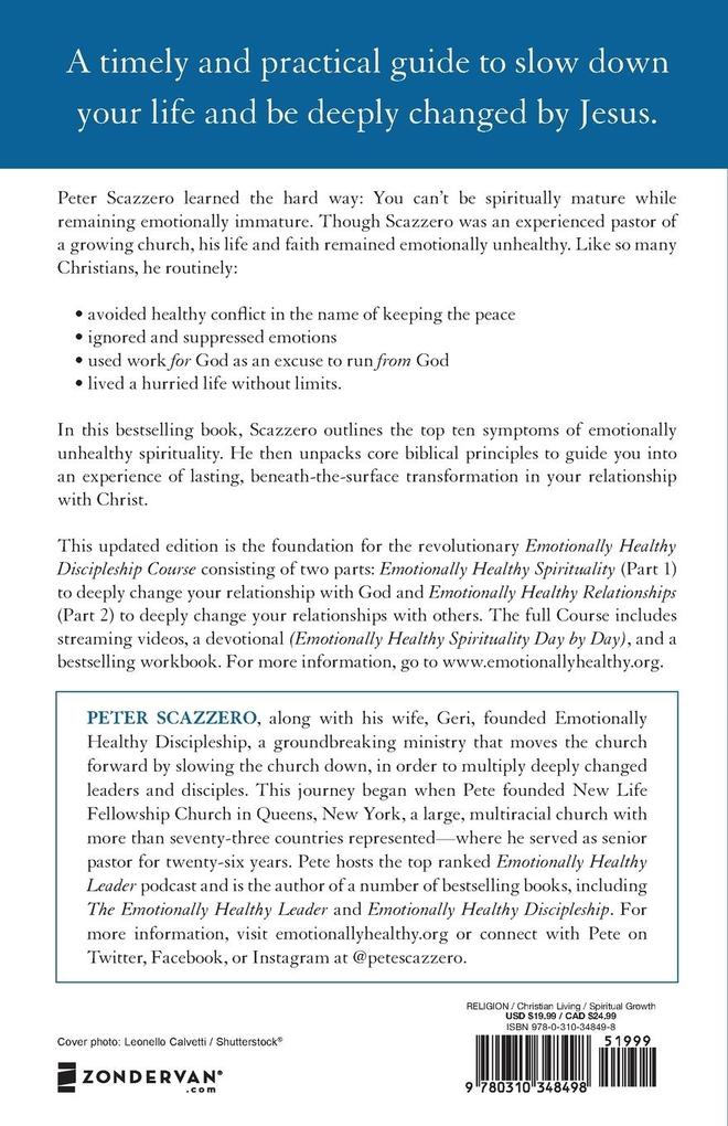 Weitere Ansicht: A Emotionally Healthy Spirituality | Peter Scazzero